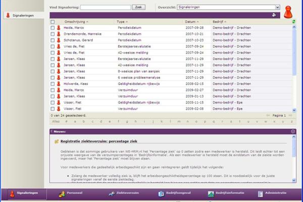 Efficiënter werken door signaleringen